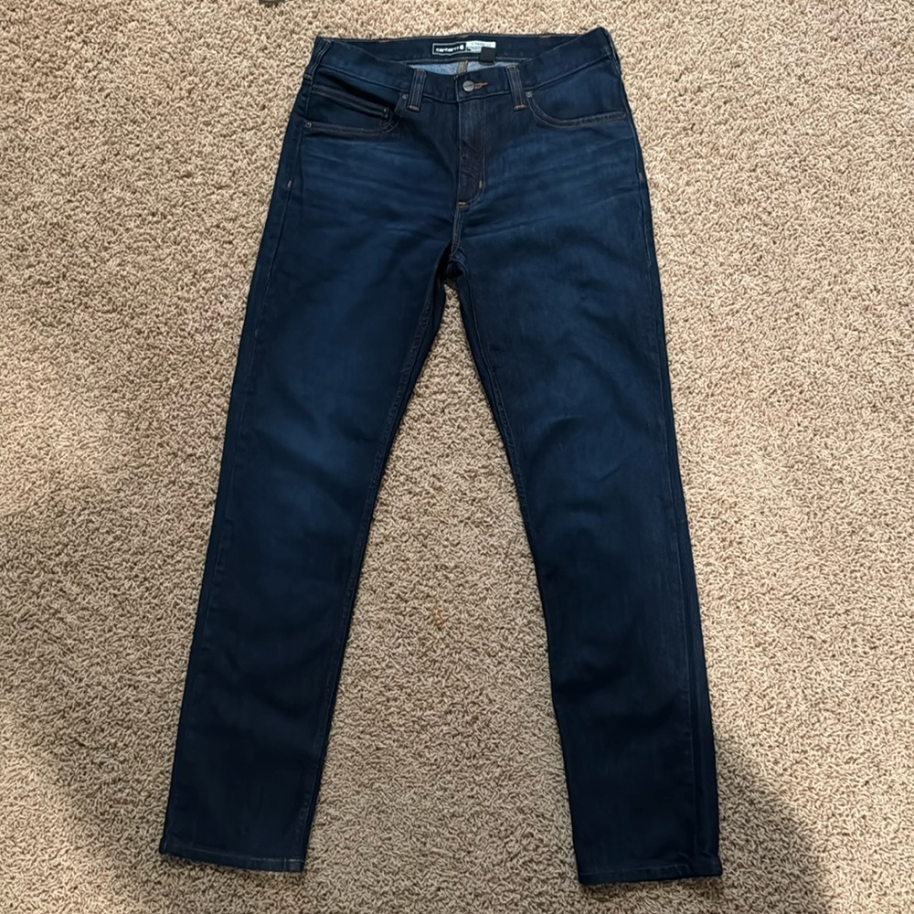 Carhartt straight fit jeans 33 x 34